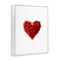 Stupell Industries Cluster of Hearts Shape Framed Giclee, design by Christine Simpson Art